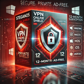 Steganos VPN Activation Code (12 months)