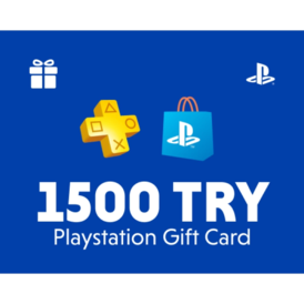 PSN 1500 TL Gift card TURKEY TRY playstation