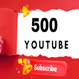 500 Youtube Subscriber High Quality