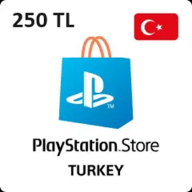 PlayStation PSN 250 TRY(Stockable)Turkey✶🇹🇷