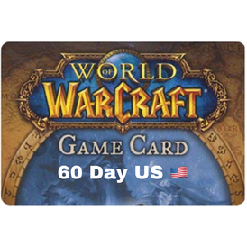 World of Warcraft 60 Day US Game Card