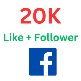 20K Facebook Page Like Follower  Big Offer