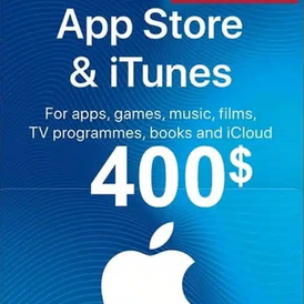 ITunes Gift Card 400$ (USA)