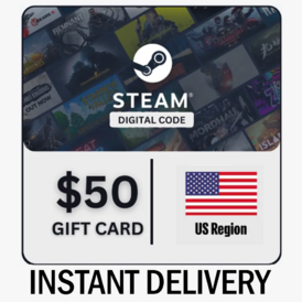 🇺🇸$50.00 STEAM GIFT CARD - INSTANT DELIVERY