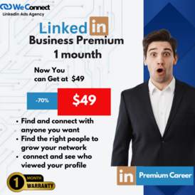 Linkedin  career premium  1 month plan