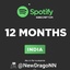 Spotify 🎶 Gift Card 12 Month ( India 🇮🇳 )