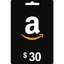 Amazon US Gift Card 30$