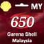 650 MY Garena Shell - RGG Pin Malaysia