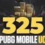 PUBG MOBILE GLOBAL 325 UC redeem code