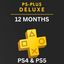 PSN Plus premuim 1 year subscription Global