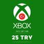 Xbox gift card 25 TRY - Xbox 25 TL