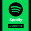 Spotify India -6 Months Gift card(Stockable)