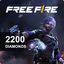 Free Fire 20$(2200+220) Diamonds PIN GLOBAL