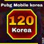 Pubg Korea 120UC Need (Facebook OR Twitter