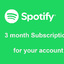 Spotify Premium Individual 3 Months Your Acc