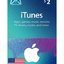 ITUNES GIFT CARD -2$ USA