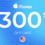 ITunes Gift Card 300$ USD (USA)