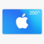 iTunes Gift Card 250 TRY (TL)