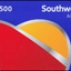 Southwest Airlines Gift Card $500