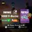 Fortnite 5000 V-Bucks Gift Card Global 🌎