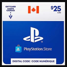 Playstation Network PSN 25 CAD