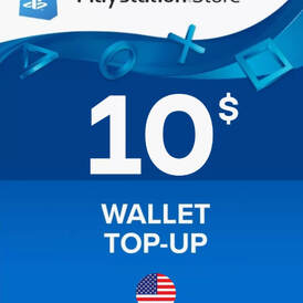 PlayStation Network PSN 10$ USD (Stockable)