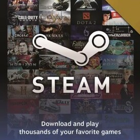 Steam wallet gift card USA 10$ USD Stockable