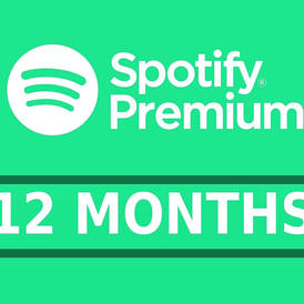 Spotify India -12 Months Gift card(Stockable)