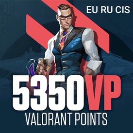 VALORANT GIFT CARD 50 € [EU/RU/CIS] 5350 VP