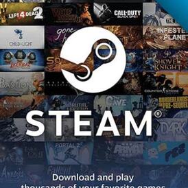 Steam Wallet Gift Card 50 USD SAFE Key US