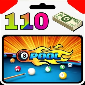 8 Ball Pool 110 Cash (LOGIN INFO REQUIRE)