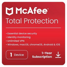 McAfee Total Protection 1 Device 1 Year