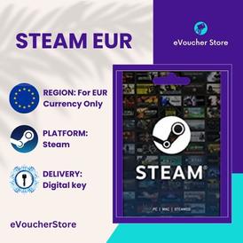 Steam Wallet Code €10 For EUR Currency Only