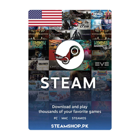 Steam Wallet Gift Card USA 5$ USD Stockable