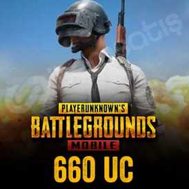 PUBG MOBILE 660 UC GLOBAL PIN