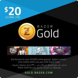 Razer Gold PIN (Global) - $20 USD