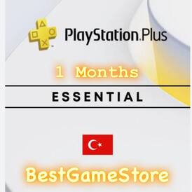 PSN Plus Essential 1 Months Membership-Turkey