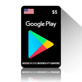 Google Gift Card Only USA 5$