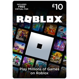 £10.00 ROBLOX UK GBP GIFT CARD VOUCHER CODE