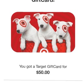 Target Gift Card USA 50 USD