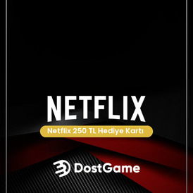 Netflix 250 TRY Gift Card (Stockable)