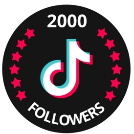 🔴2000 Tiktok Followers