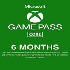 XBOX Game Pass Core 6 Months Subscription key