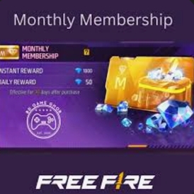 Free Fire Monthly Subscription ID/ instantly