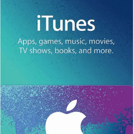 iTunes gift card $5