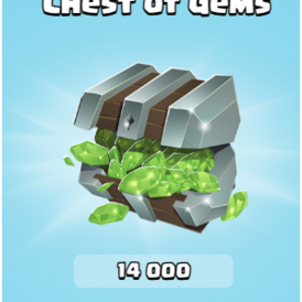 clash of clans 14000 gems