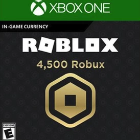 4500 Robux XBOX Card - Global (Stockable)