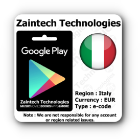 EUR 3 Google Play Italy (ITA) - €3