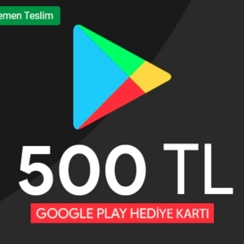 500 TL Google Play Gift Card Turkey