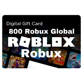 Roblox 800 Robux Gift Card Global All Region